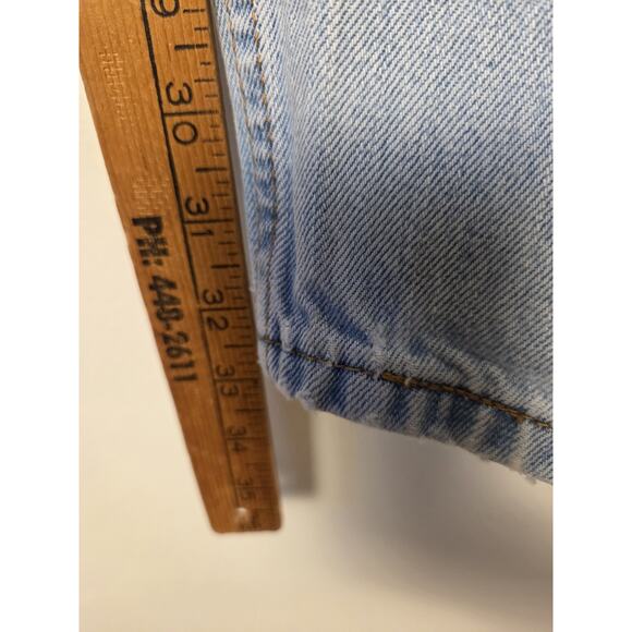 Levi's 560 Jeans 34x34 Comfort Fit Tapered Leg Light Wash - Picture 7 of 9